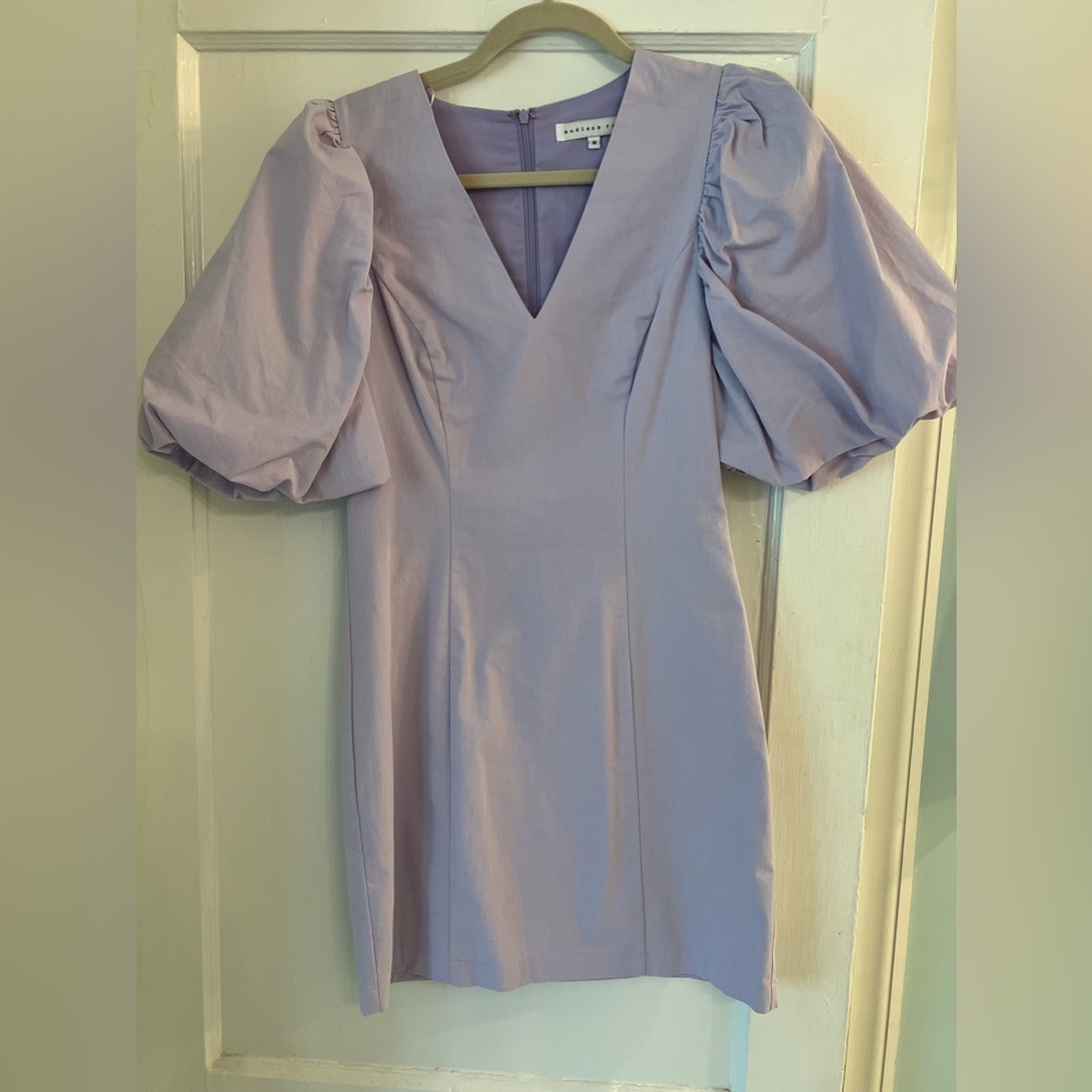 Endless Rose puff sleeve mini dress